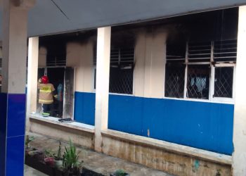 Kebakaran SMPN 5 Maja
