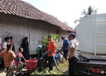 Krisis Air Bersih di Lebak Meluas, BPBD Salurkan 165 Ribu Liter Air Bersih