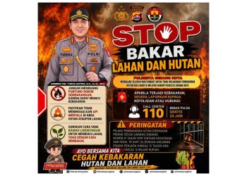 Kapolresta Serang Kota Ajak Masyarakat Cegah Kebakaran Hutan dan Lahan