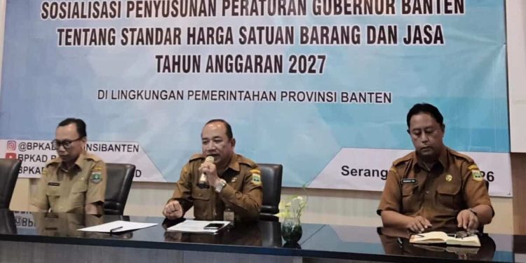 Kepala BPKAD Banten Mahdani (Radar Banten)