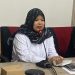 Juwita Wulandari Ketua DPRD Lebak saat konperensi pers. Foto : Nurandi