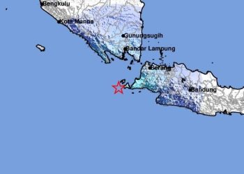 Gempa Berkekuatan Magnitudo 5,3 Guncang Selat Sunda Dini Hari Tadi, BMKG Imbau Masyarakat Tetap Tenang