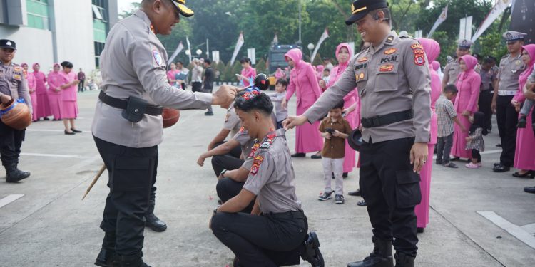 105 Personel Polresta Tangerang Naik Pangkat, Kapolresta Minta Tingkatkan Kualitas Pelayanan