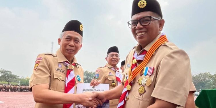 Kakanwil Kemenag Banten Raih Lencana Pancaswara III, Komitmen Perkuat Pembinaan Generasi Muda