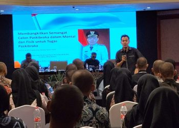 Nur Agis Aulia Bagikan Kunci Sukses kepada 54 Capaska Kota Serang