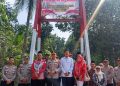 Jembatan Merah Putih Presisi 38 Meter di Cikedal Rampung, Warga Sambut Baik