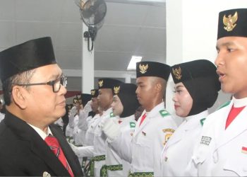 Wakil Bupati Lebak Kukuhkan 54 Anggota Paskibraka Lebak