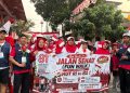 Warga Taman Balaraja Meriahkan HUT ke-81 RI Dengan Jalan Sehat