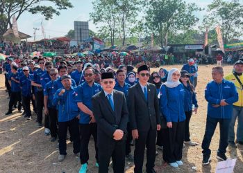 Demokrat Pandeglang Ikut Upacara HUT ke-81 RI di Cibaliung, Soroti Kedekatan Pemimpin dengan Warga