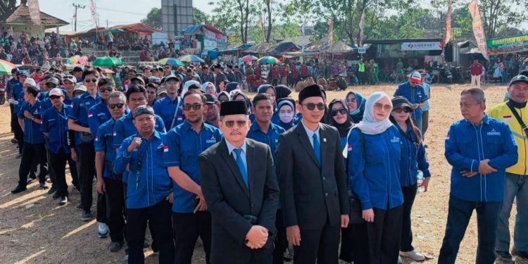 Demokrat Pandeglang Ikut Upacara HUT ke-81 RI di Cibaliung, Soroti Kedekatan Pemimpin dengan Warga