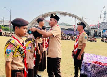 Pesta Siaga Pramuka Teluknaga Dorong Generasi Muda Dukung Ketahanan Pangan