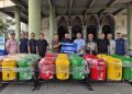 HUT ke-56, Krakatau Steel Group Salurkan 37 Tempat Sampah ke Masjid Agung Cilegon