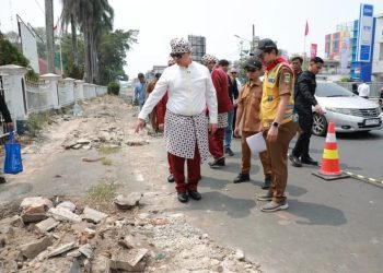 Jalan Diponegoro Mulai Ditata, Rampung Desember