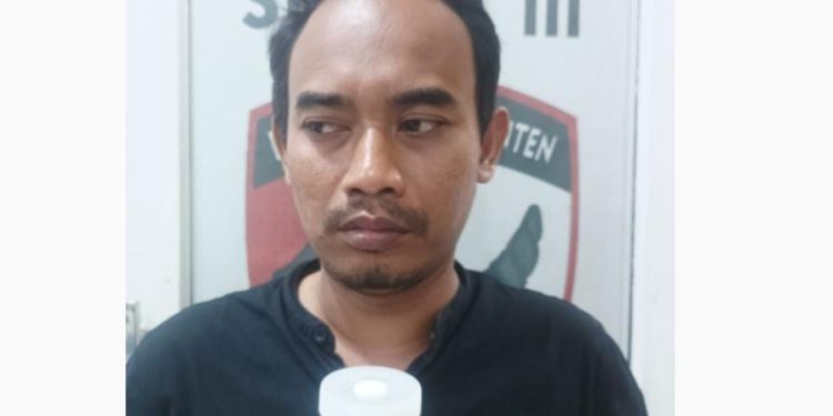 Kades Undar Andir Ditangkap Polda Banten, Mengaku Konsumsi Sabu Sejak 2022