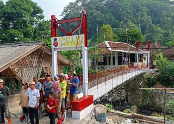 159 Jembatan Gantung di Lebak Rusak, DPUPR Minta Dukungan Perbaikan