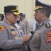 Kapolresta Serang Kota Pimpin Upacara Penyerahan Tugas dan Tanggung Jawab Wakapolresta