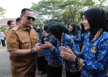 Budi Rustandi Minta ASN Baru Pemkot Serang Pacu Pembangunan Kota