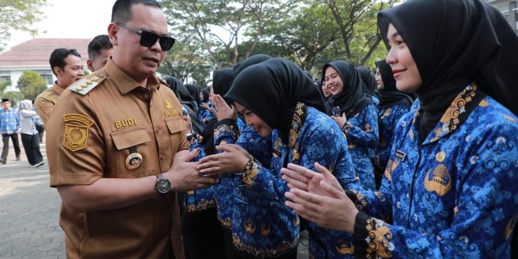 Budi Rustandi Minta ASN Baru Pemkot Serang Pacu Pembangunan Kota