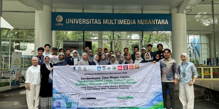 Program UMN Dorong Kemandirian Ekonomi Desa Serdang Wetan melalui Produksi, Manajemen, dan Pemasaran
