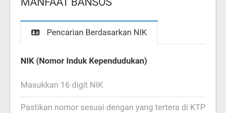 cara cek desil DTSEN