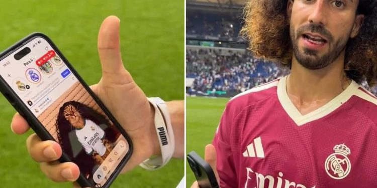 Marc Cucurella Jadi Sorotan Usai Pegang Instagram Real Madrid