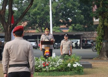 Kapolresta Serang Kota Pimpin Upacara Peringatan Hari Juang Polri Tahun 2026