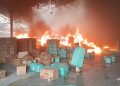 Pabrik Plastik di Kecamatan Jawilan Terbakar
