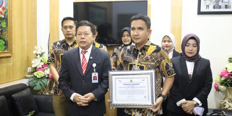 Ditreskrimsus Polda Banten Raih Presisi Award dari LEMKAPI atas Kinerja Penegakan Hukum