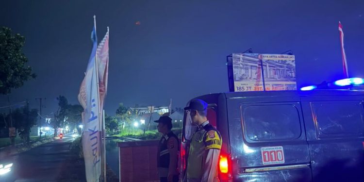 Cegah Kejahatan Jalanan, Polsek Mauk Intensifkan Patroli Malam