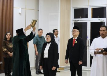 BPN Kabupaten Tangerang Lantik Empat PPAT, Ini Pesan Kepala Kantor Pertanahan