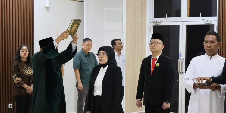 BPN Kabupaten Tangerang Lantik Empat PPAT, Ini Pesan Kepala Kantor Pertanahan