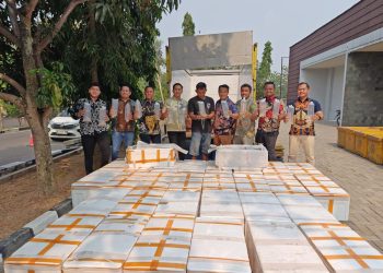 Polda Banten Amankan Truk Bawa 150 Ribu Benih Lobster di Tol Tangerang-Merak