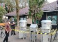 Dampak Abu Vulkanik Erupsi GAK, DLH Lebak Pasang Alat Pemantau Udara Ambien