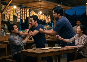 Cemburu, Pedagang Air Keliling di Cilegon Aniaya dan Tusuk Pria yang Ngopi Bersama Istri Sirinya