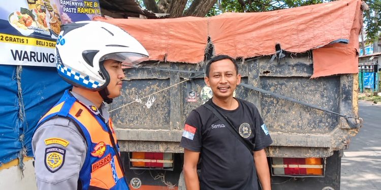 Dishub Cilegon Tindak Truk Angkutan Tambang yang Melintas di Jalan Kota