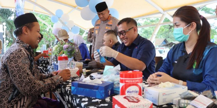 Peringati HUT ke-71 Lalu Lintas, Polresta Tangerang Layani Pemeriksaan Kesehatan Gratis