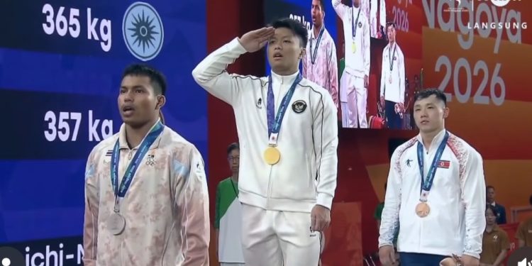 Rahmat Erwin Abdullah Raih Emas dan Pecahkan Rekor Dunia di Asian Games 2026