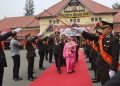 Kapolresta Serang Kota Pimpin Pelepasan Wisuda Purnabakti Polri