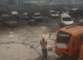 Kebakaran mobil di Kabupaten Serang