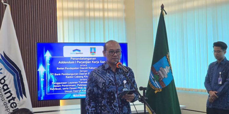 MoU Bank Banten dan Kabupaten Serang
