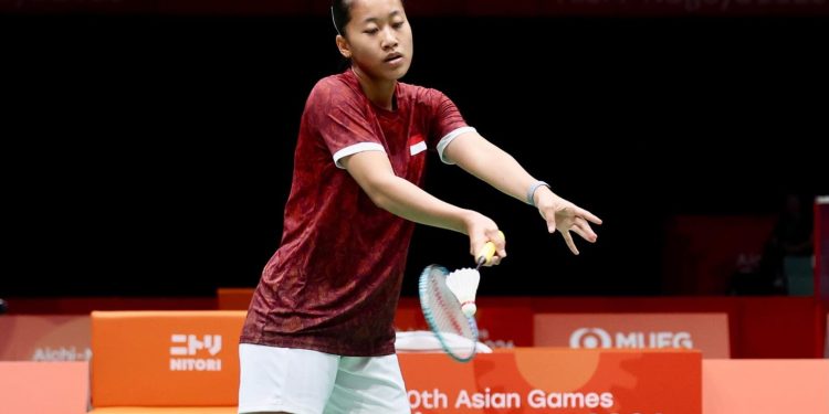 beregu putri badminton indonesia tundukan mongolia