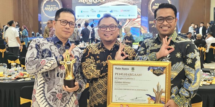 BRI Region 8 Jakarta 3 Radar Banten Award 2026
