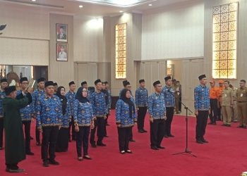 Pelantikan ASN Pemprov Banten