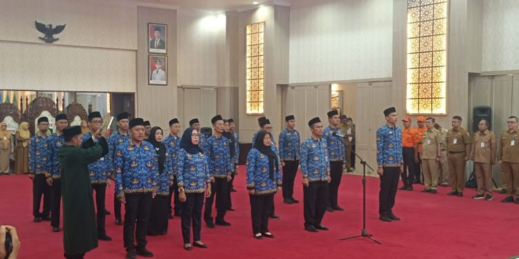 Pelantikan ASN Pemprov Banten