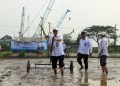 Momen HUT ke-500 Kabupaten Serang, DKPP Tanam 500 Hektare Padi dan Vaksin 500 Ternak