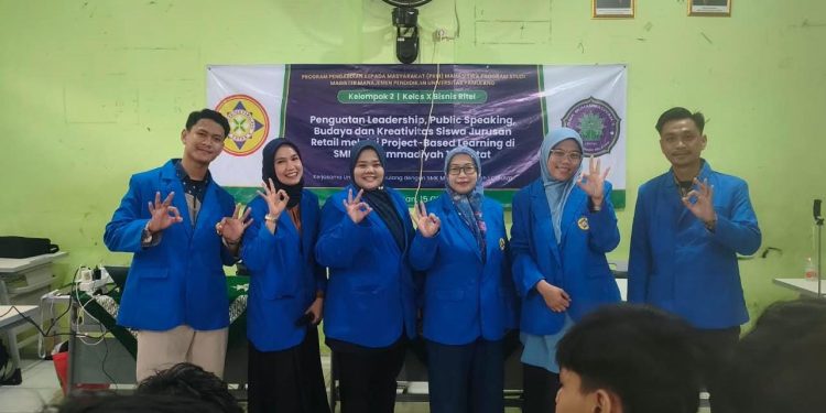 Dorong Kreativitas dan Jiwa Kepemimpinan, Mahasiswa S2 UNPAM Bekali Siswa SMK Muhammadiyah 1 Ciputat