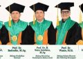 UIN Banten Kukuhkan Lima Guru Besar, Targetkan Miliki 50 Profesor pada 2029