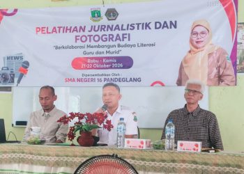 Tingkatkan Literasi Media, Guru dan Siswa SMAN 16 Pandeglang Dibekali Kemampuan Jurnalistik