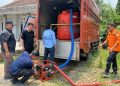 BPBDPK Modifikasi Mobil Logistik Menjadi Mobil Tangki Air
