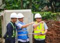 Pilar Tinjau Sejumlah Turap di Pondok Aren